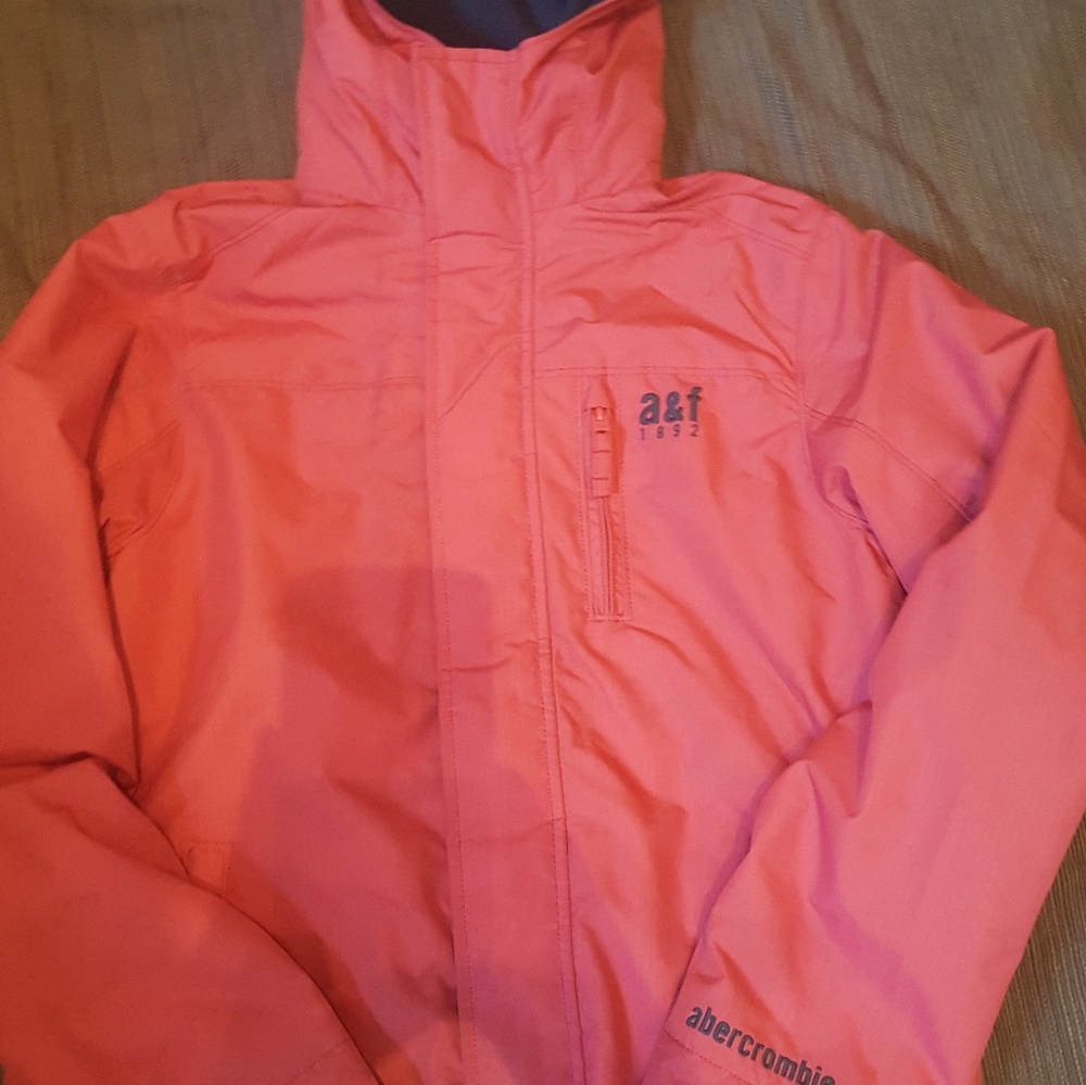 Hooded Abercrombie boys XL 16 coat